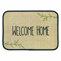 FUSSMATTE ECO-SISAL - Salbeigrün, Textil (40/60cm) - WohnDirect