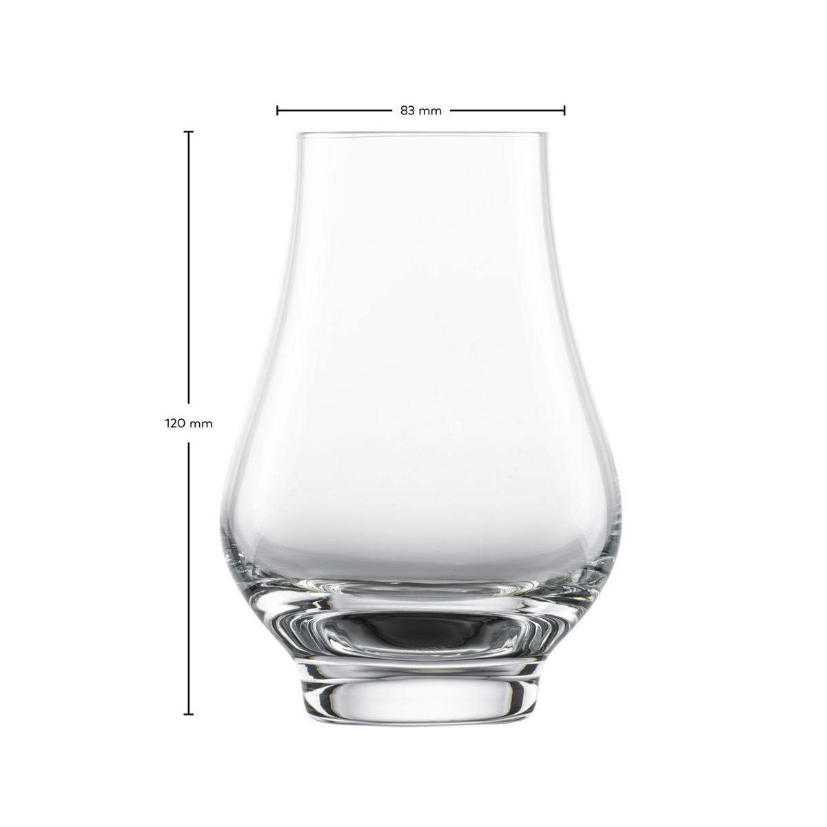 WHISKY NOSING GLÄSER Bar Special transparent 322 ml 4er Set - Transparent, Glas (0.322L) - Schott Zwiesel