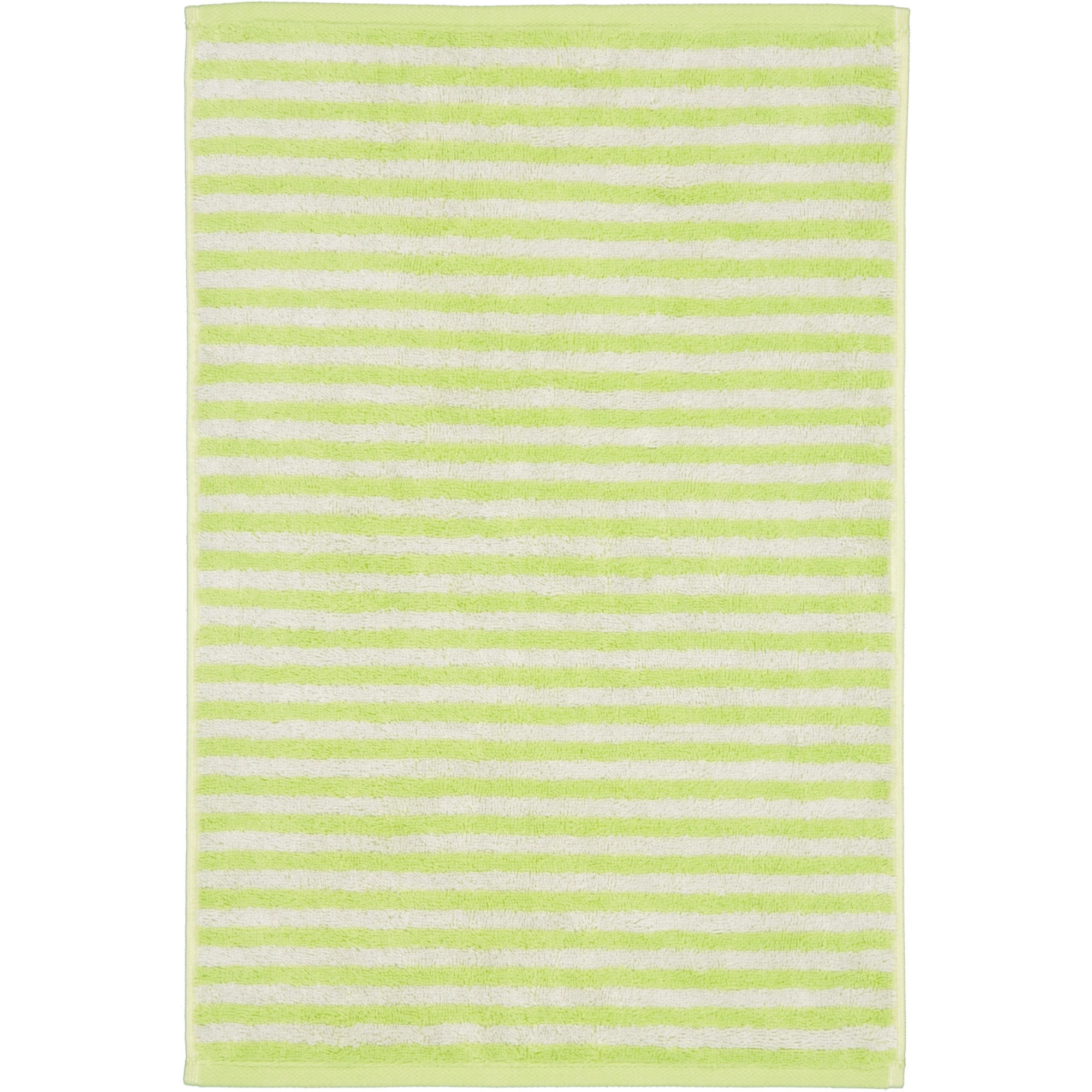 GÄSTETUCH CAMPUS RINGEL 955 PISTAZIE - 44 - Grün, Textil (30/50cm) - Cawoe