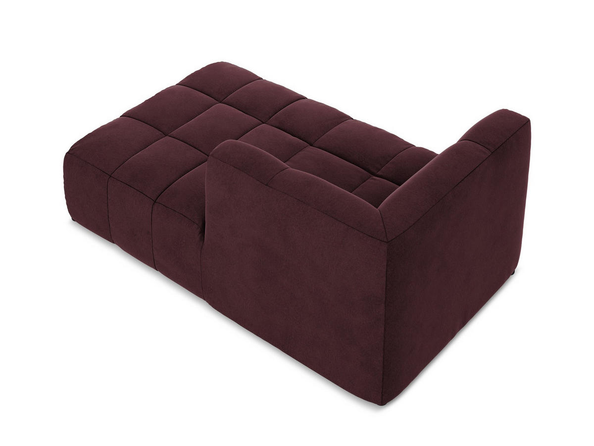 3-SITZER SOFA Chenille Stoff Beige - Schwarz/Cappuccino, Holzwerkstoff/Kunststoff (244/75/94cm) - Makamii