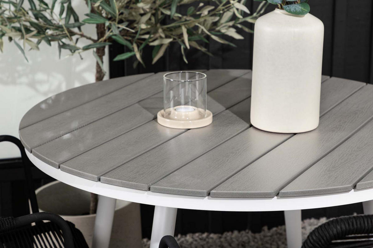 GARTENSET schwarz - Schwarz, Holzwerkstoff - ebuy24