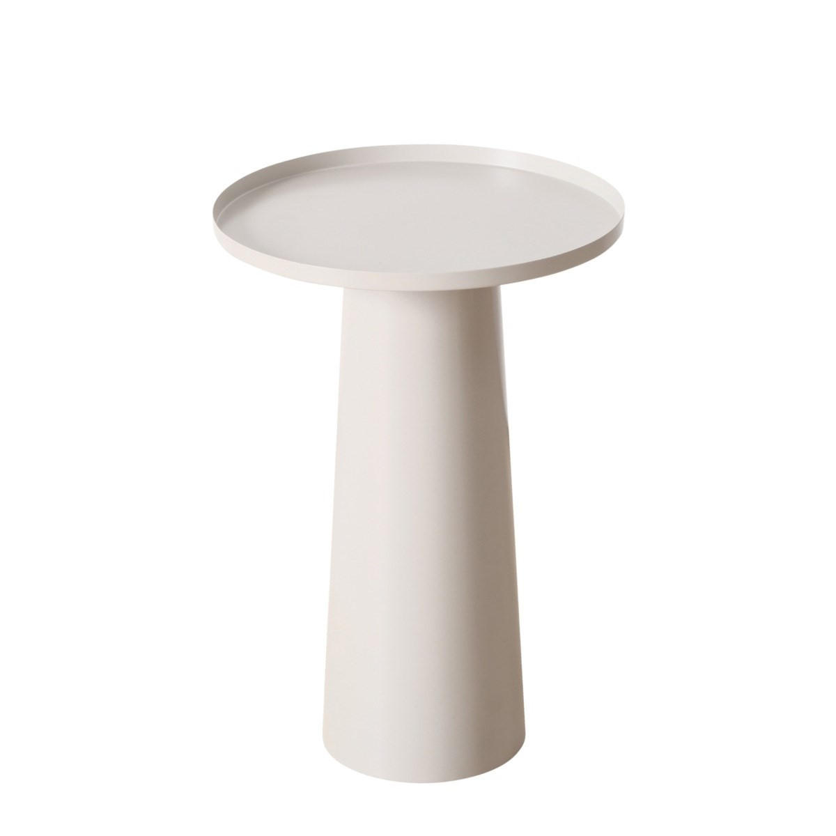 KAFFEETISCHE rund Jacky rund Grau - Grau, Metall (38/38/56cm) - Boltze Home