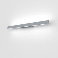 LED-WANDLEUCHTE - Grau, Metall (60/3.1/7cm) - Lumicom