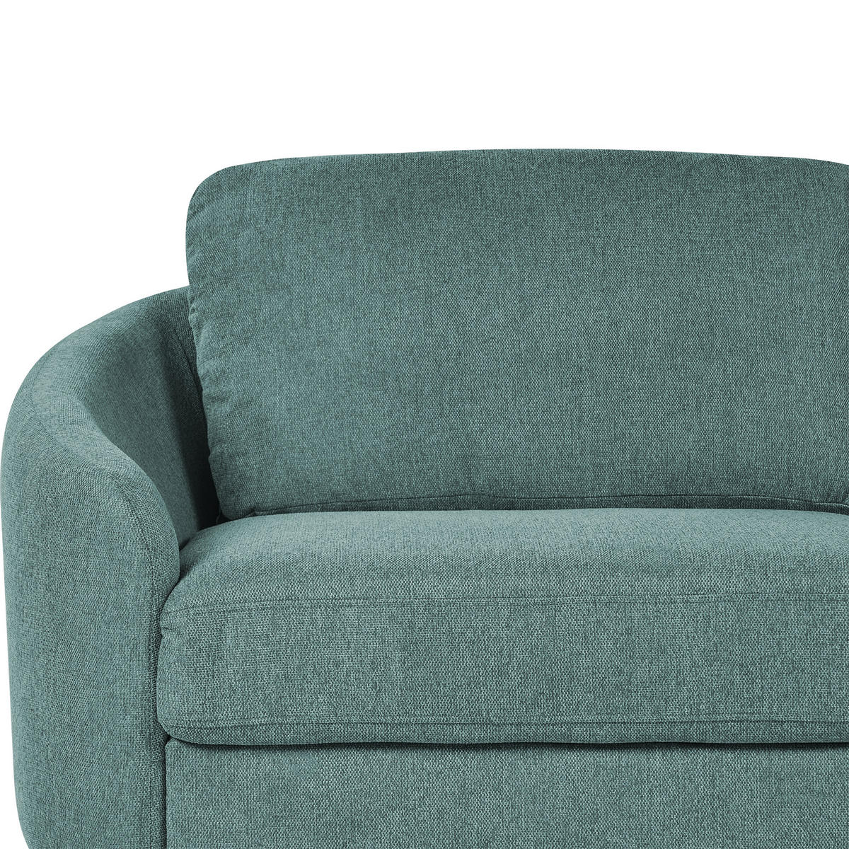 3-SITZER-SOFA Polsterbezug Mintgrün Trosa - Mintgrün, Textil (203/88/86cm) - Beliani