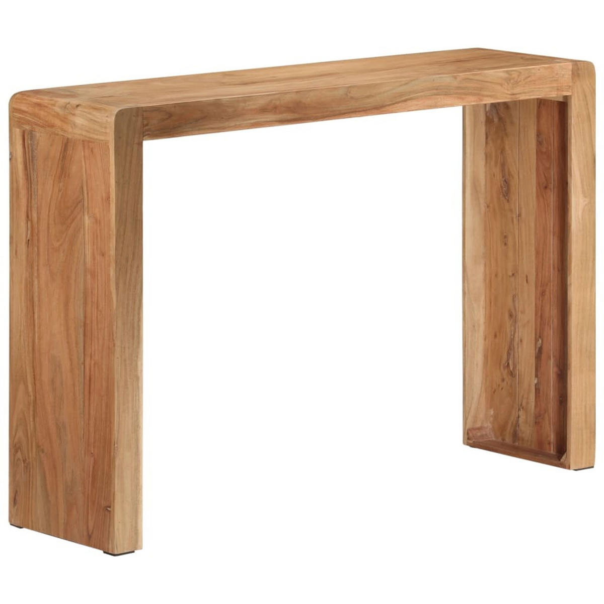 KONSOLENTISCH 110/30/76 Cm Massivholz Akazie - Braun, Holz (110/30/76cm) - vidaXL