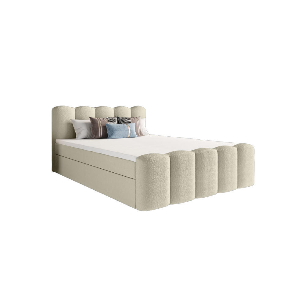BOXBETT Quelle Beige 200x200 cm - Beige, Textil (200/200cm) - B&B Home