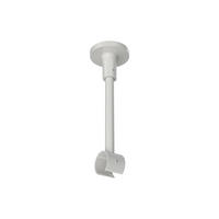 DECKENTRÄGER FÜR GARDINENSTANGEN 20 mm Ø, Sonette 1-läufig, Weiß - Weiß, Metall (4.3/14.2/4.3cm) - INTERDECO