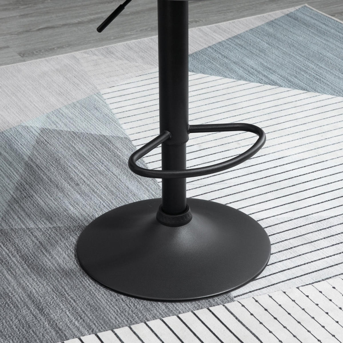 BARHOCKER DE-36058 2er Set höhenverstellbar drehbar Dunkelgrau - Dunkelgrau, Metall (46/104/48cm) - ComfortXL