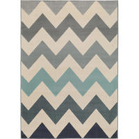 TEPPICH Dessert Blau 140x200 cm - Blau, Textil (140/200cm) - benuta Pop