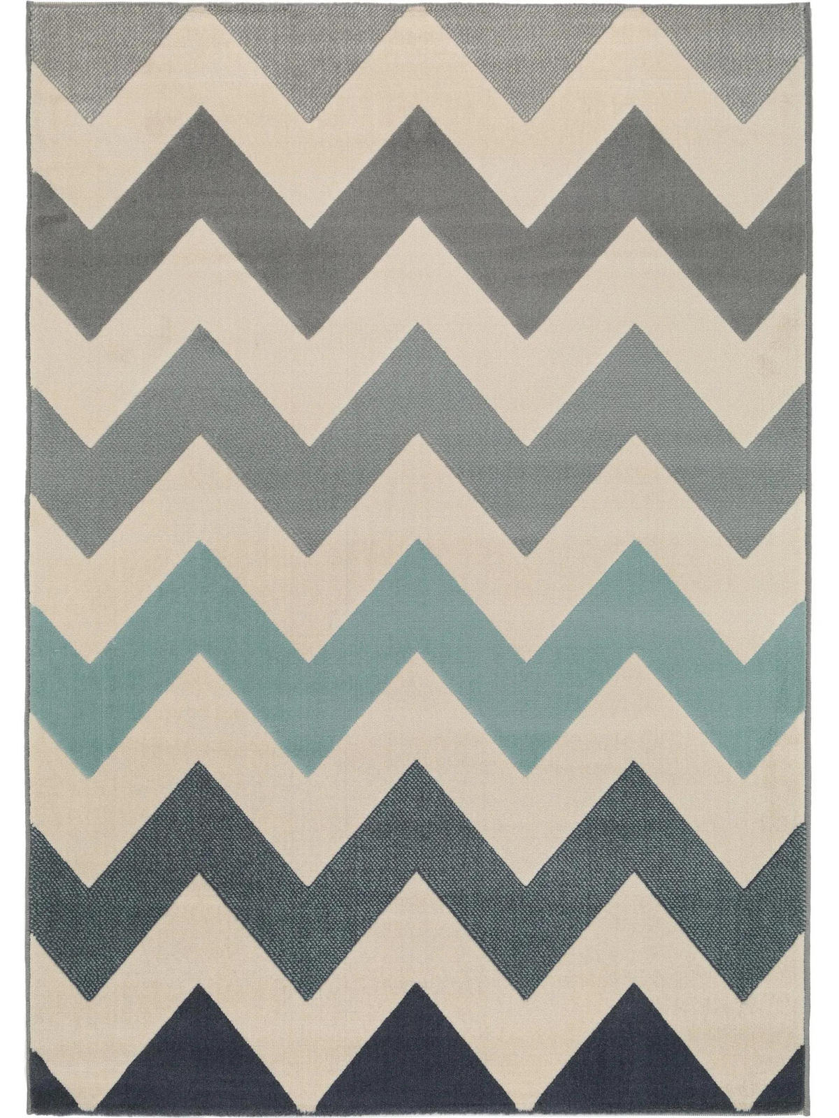 TEPPICH Dessert Blau 140x200 cm - Blau, Textil (140/200cm) - benuta Pop