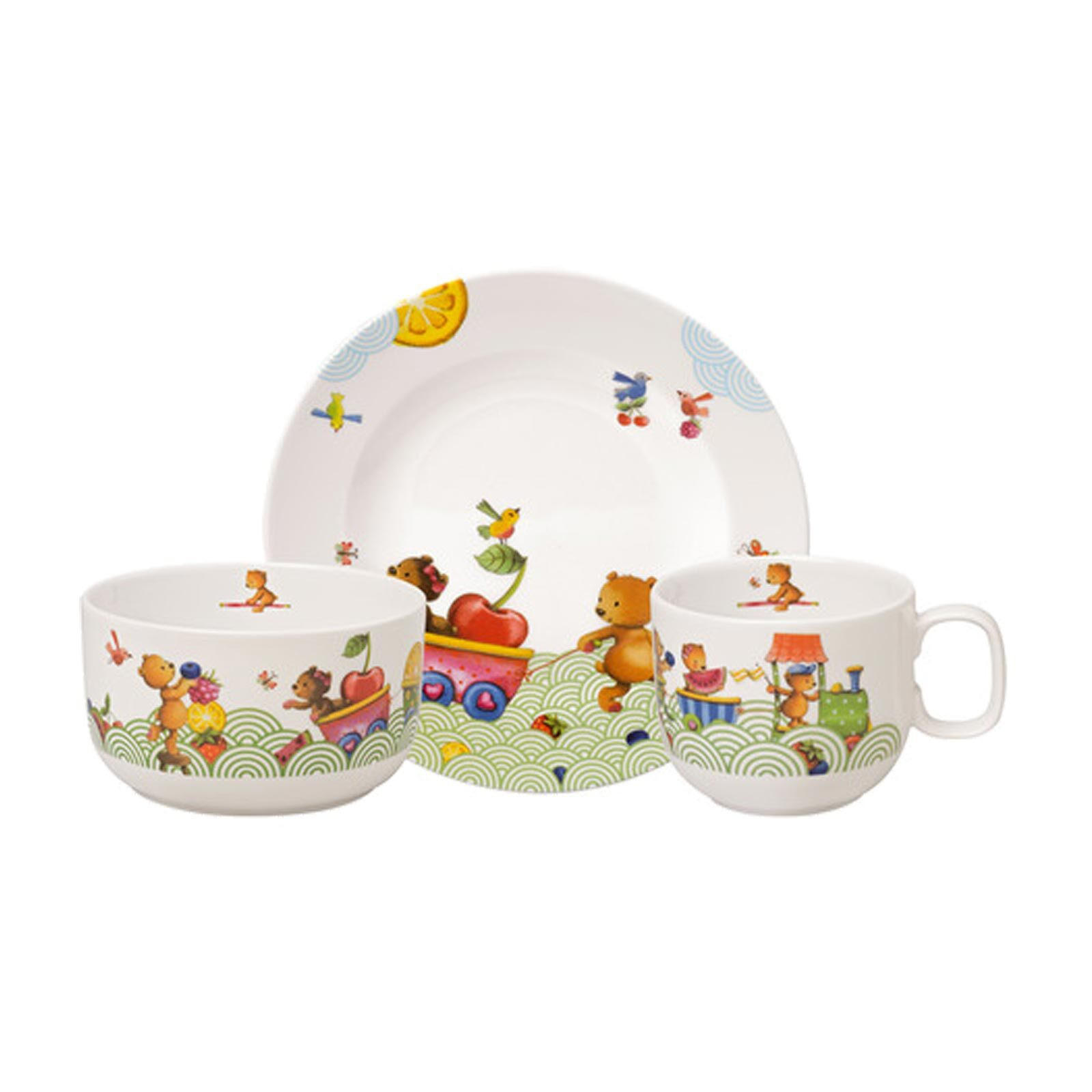 KINDERGESCHIRR Hungry as a Bear bunt - Multicolor, Keramik (1/1/1cm) - Villeroy & Boch