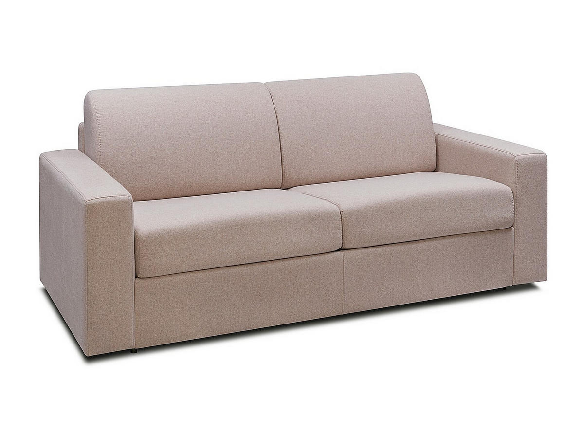 SCHLAFSOFA - 3 Personen - Stoff - Beige - - Beige, Textil (223/85/223cm) - Vente-Unique
