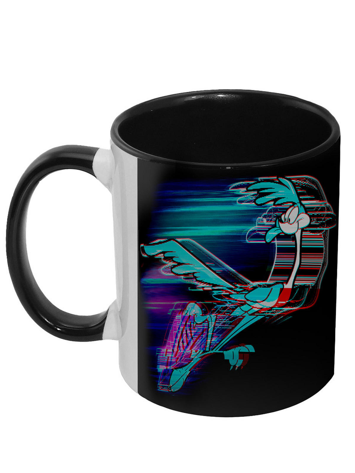 KAFFEEBECHER Looney Tunes Road Runner Schwarz 320 ml - Multicolor, Keramik (0.32L) - Looney Tunes