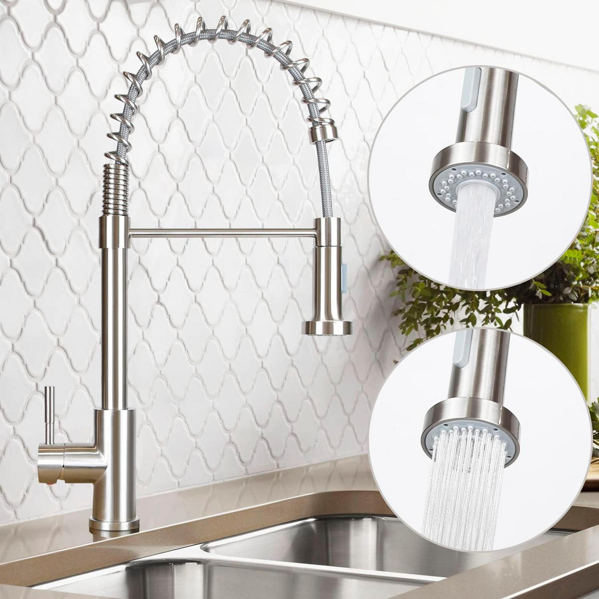 WASCHTISCHARMATUR Flurinj 5/55/25 cm - Silberfarben, Metall (5/55/25cm) - ZMH