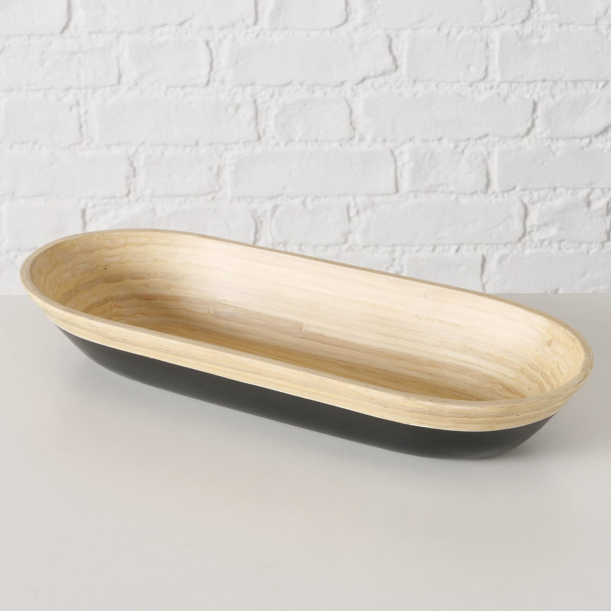 BAMBUS Bambo 40/15/6,5 cm - Multicolor, Naturmaterialen (15/6.5/40cm) - Boltze Home
