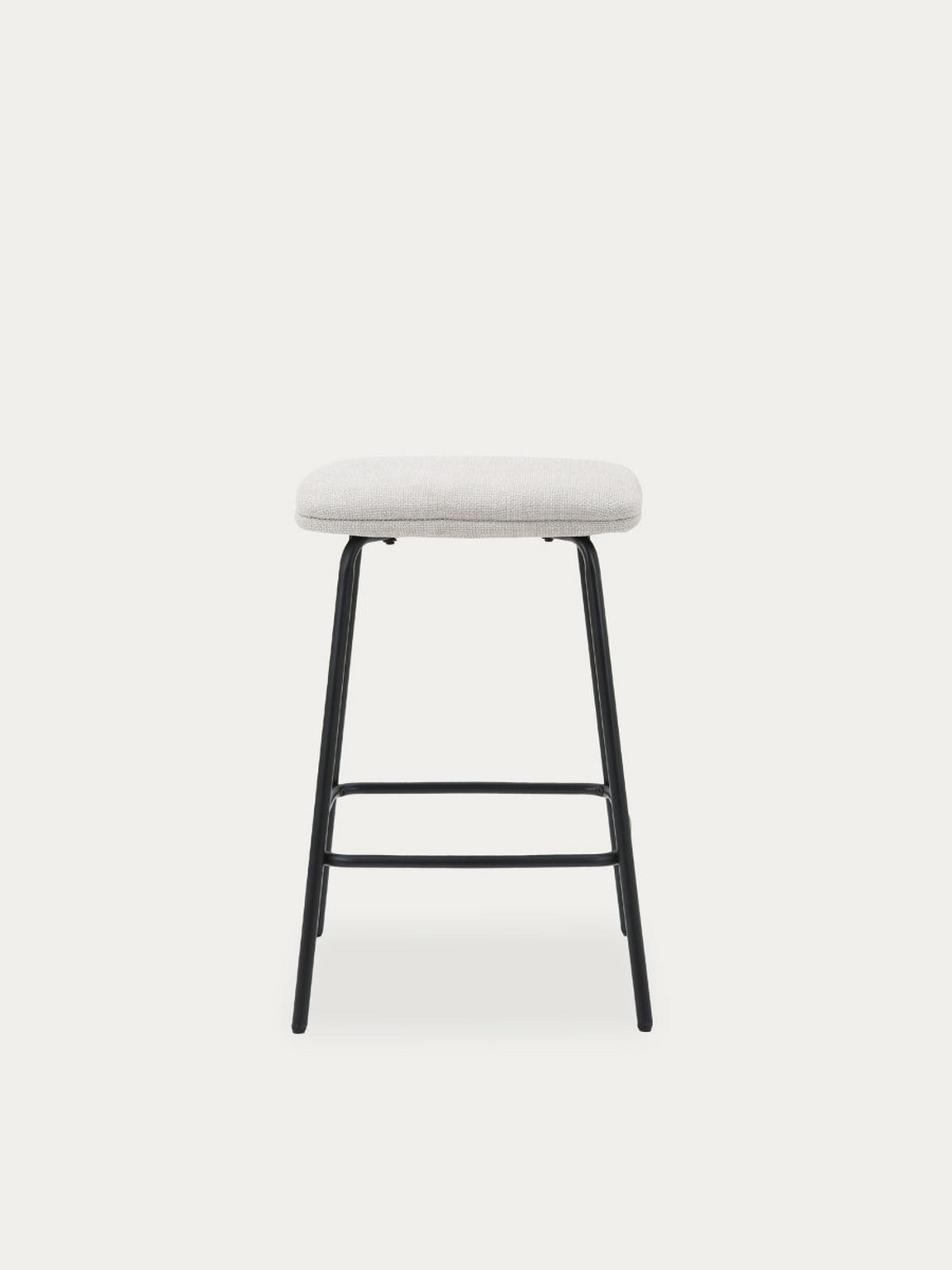 BARHOCKER Meis Beige 43 cm x 65 cm - Beige, Textil (43/65/40cm) - Kenay Home