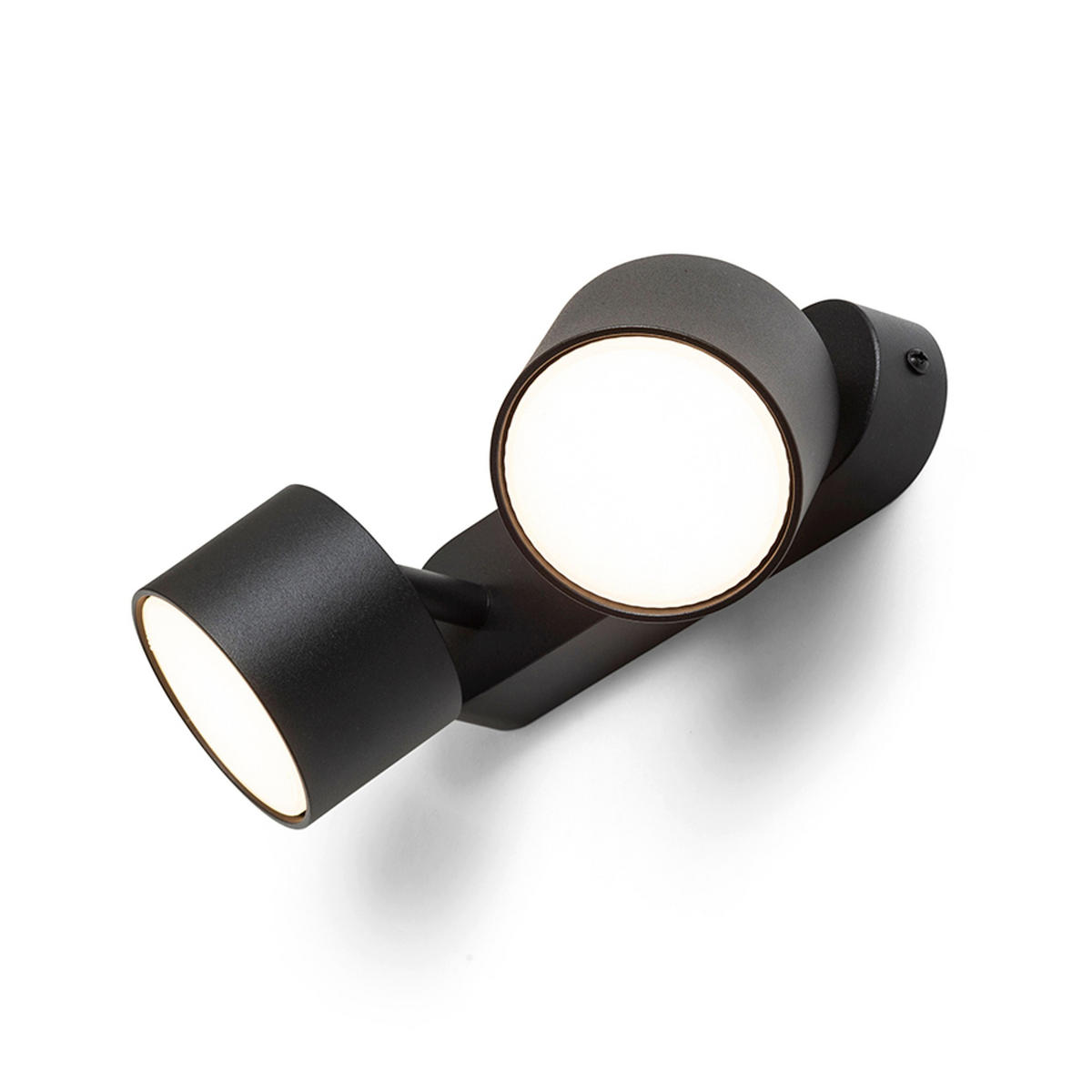 DECKENLEUCHTE PIXEL II Schwarz 14 W - Schwarz, Metall (21.8/84/12cm) - Rendl