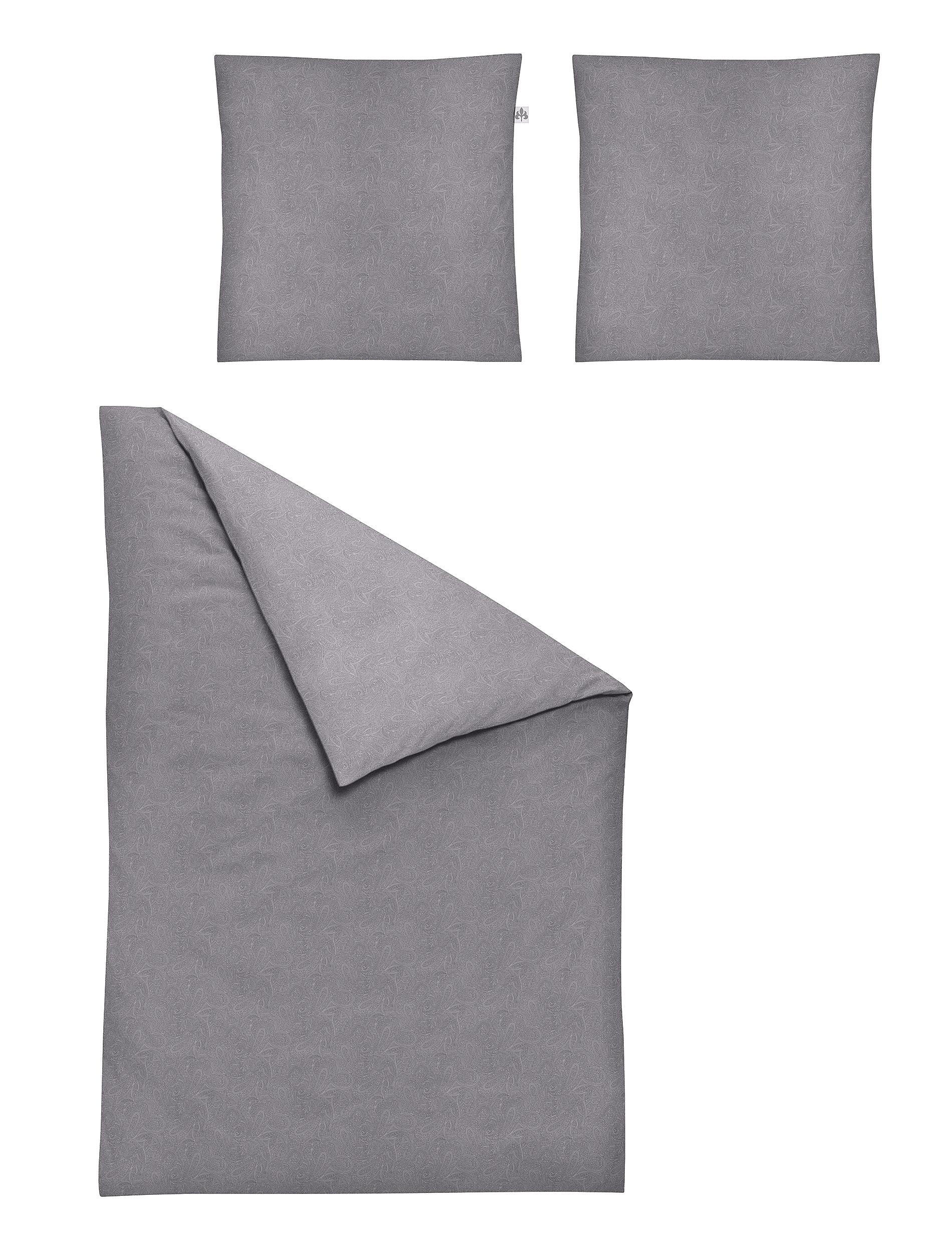 BETTWÄSCHE VERONA 8357 - Silberfarben, Textil (140/200cm) - Irisette