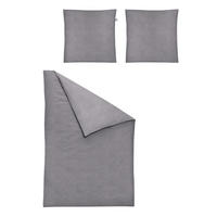 BETTWÄSCHE VERONA 8357 - Silberfarben, Textil (140/200cm) - Irisette