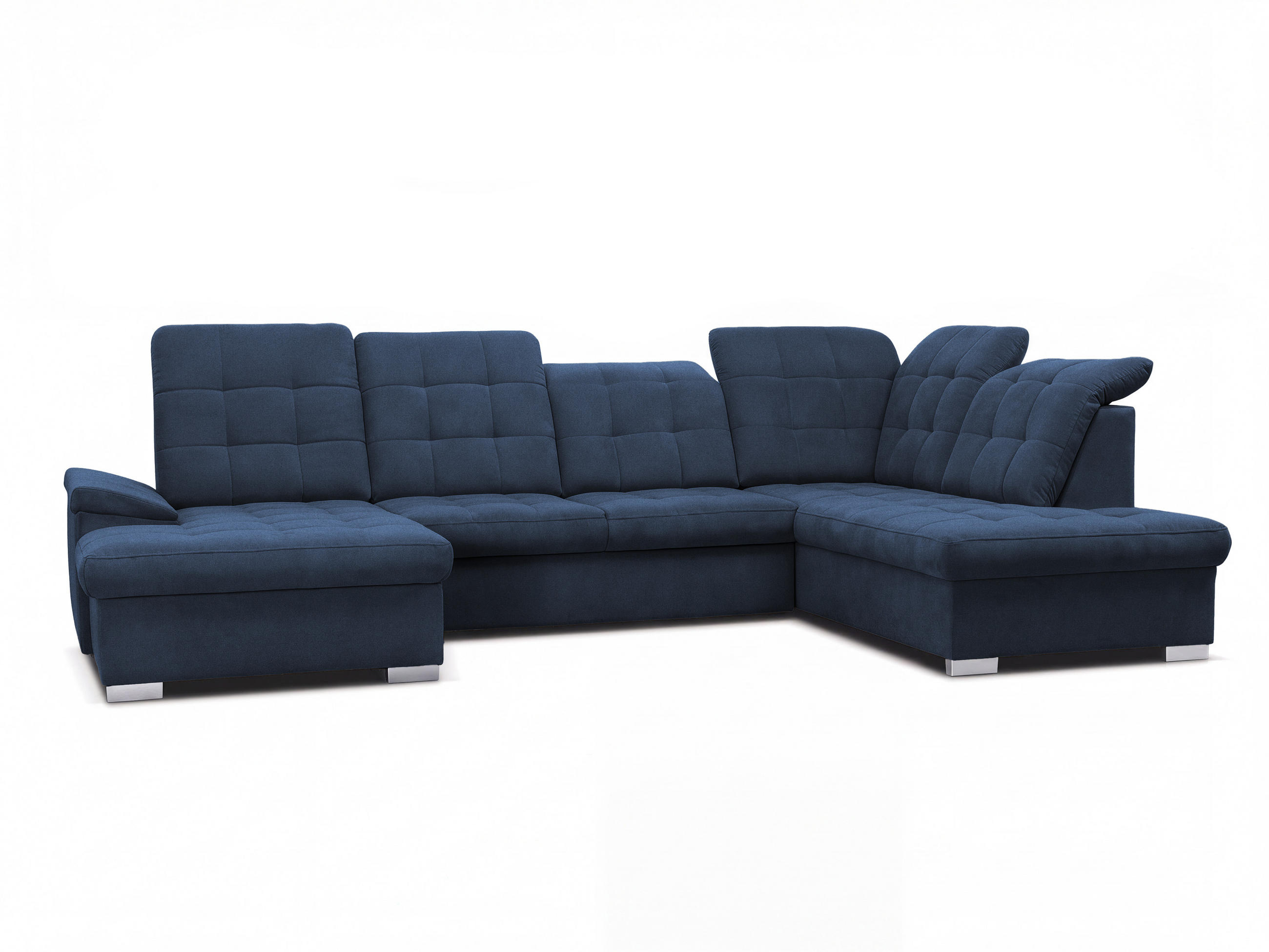 Idohome Wohnlandschaft Dunkelblau 322x87x220 cm