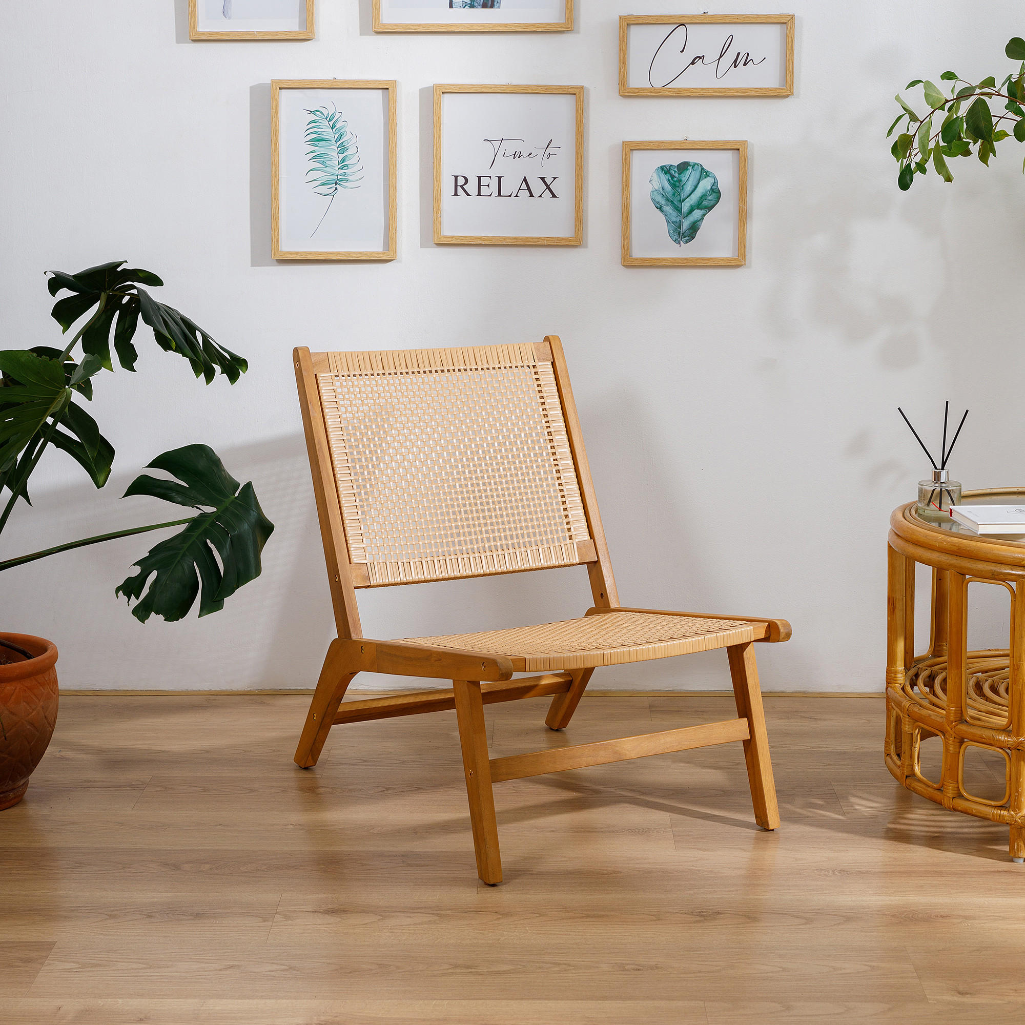 SESSEL Massivholz Braun - Braun, Holz (55/78/72cm) - Nordlys