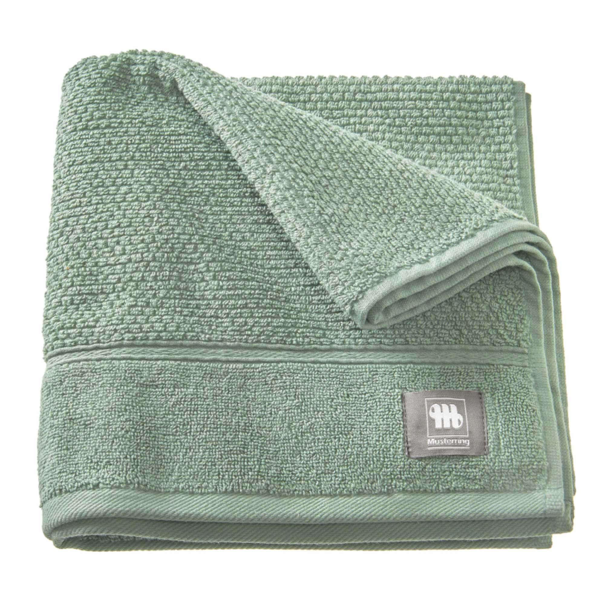 HANDTUCH SOLID - Grün, Textil (50/100cm) - Musterring