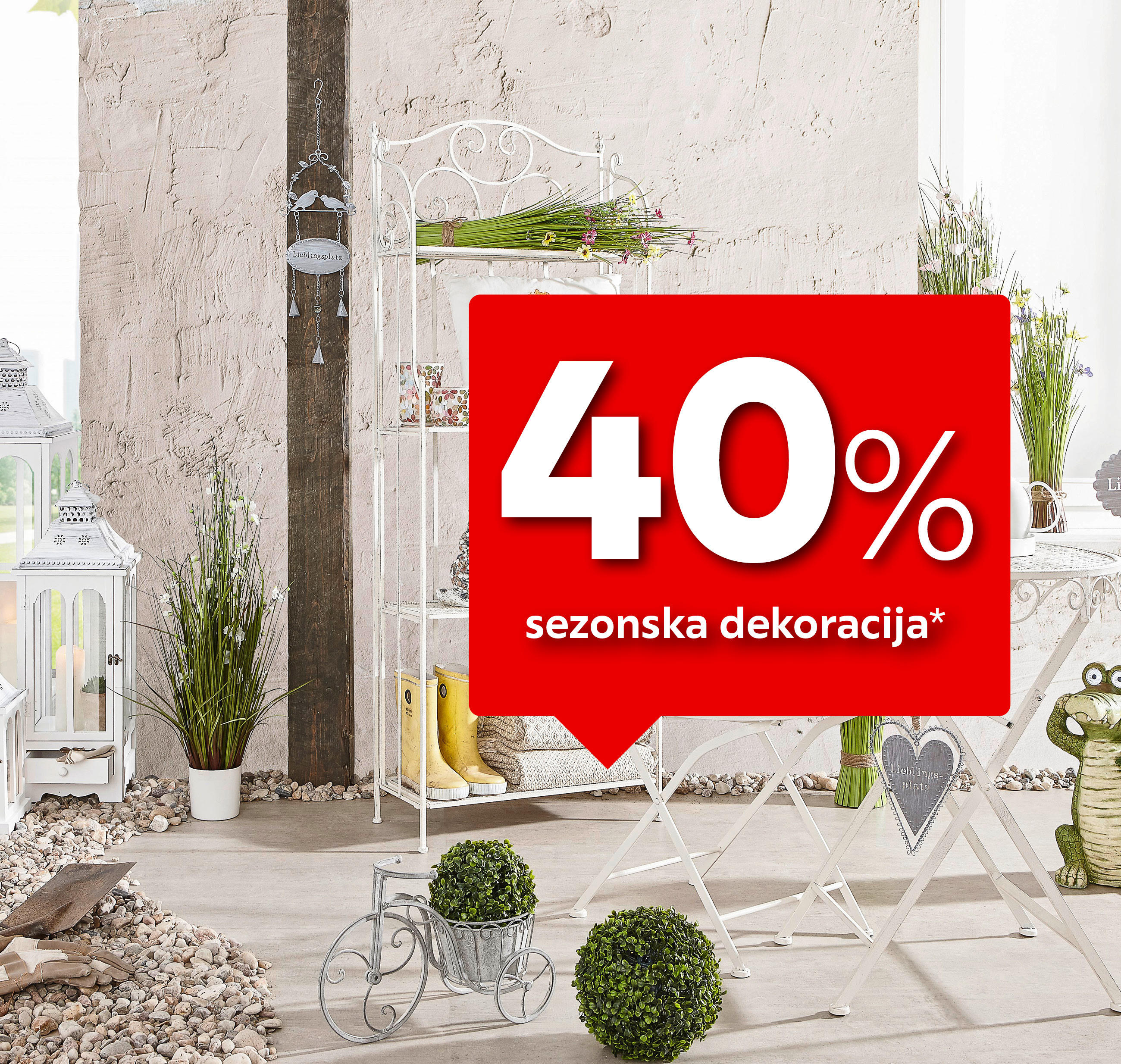 40% sezonska dekoracija*