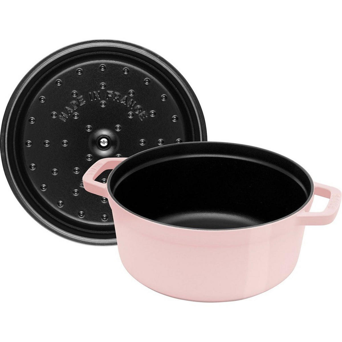 TOPF Rosa 35/28/18.2 cm NPC1032957 - Pink, Metall (28cm) - Staub