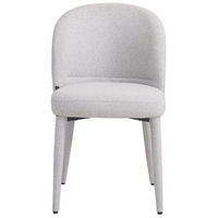 ESSZIMMERSTUHL Coases Hellgrau - Hellgrau, Textil/Metall (50/82/61cm) - Selsey