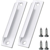MÖBELGRIFF Weiß 2er-Set - Weiß, Metall (2/2/9cm)