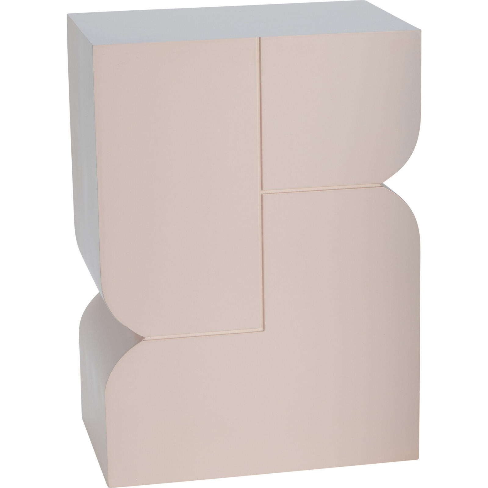 Home Styling Collection Beistelltisch Beige 20x42.5x30.5 cm