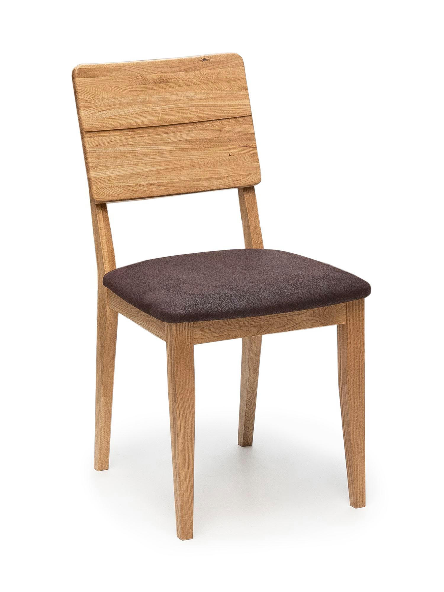 ESSZIMMERSTUHL 2er-Set Dyan Massivholz Wildeiche/Braun - Wildeiche/Braun, Holz (47/94/48cm) - 58aufmkessel