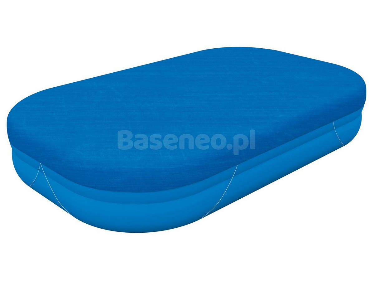 AUFBLASBARER POOL 262 x 175 x 51 cm - 54006 + Abdeckung - Blau, Textil (262/51/175cm)