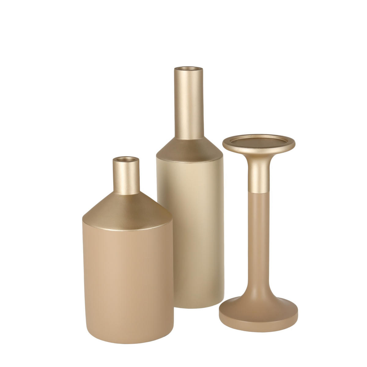 VASE Graces - Beige, Kunststoff (35cm) - home&you
