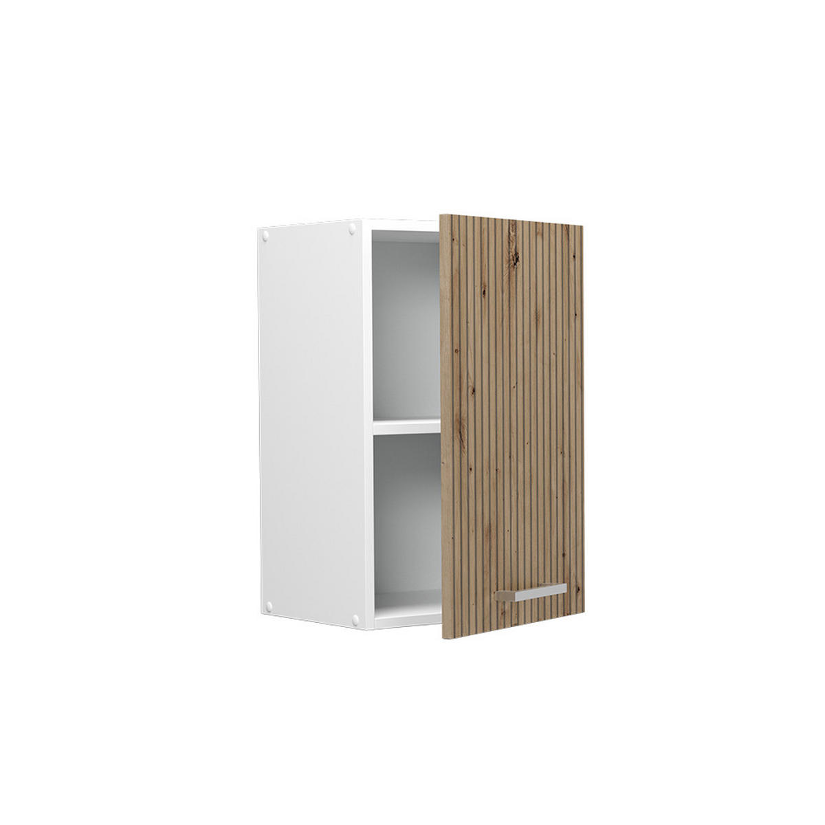 HÄNGESCHRANK R-Line Artisan-Eiche 40 cm - Weiß/Eiche Artisan, Holzwerkstoff (40/60/31cm) - Vicco