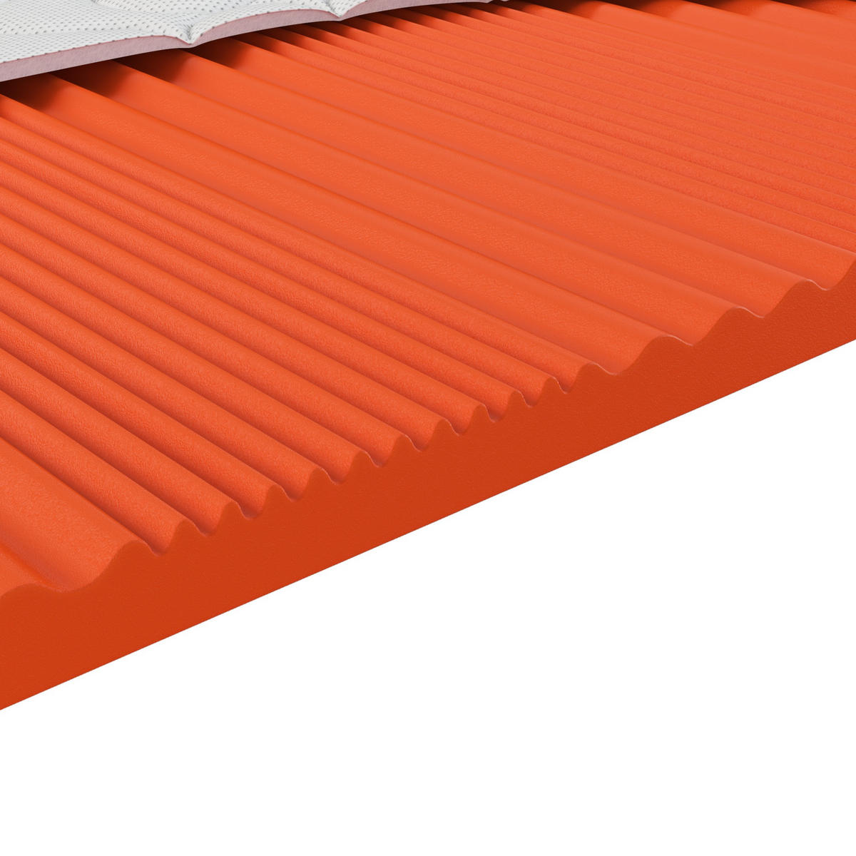 TOPPER "Top Dynamic C", 100 x 200 cm, Höhe: ca. 7 cm - Weiß, Textil (100/200cm) - Hn8 Schlafsysteme