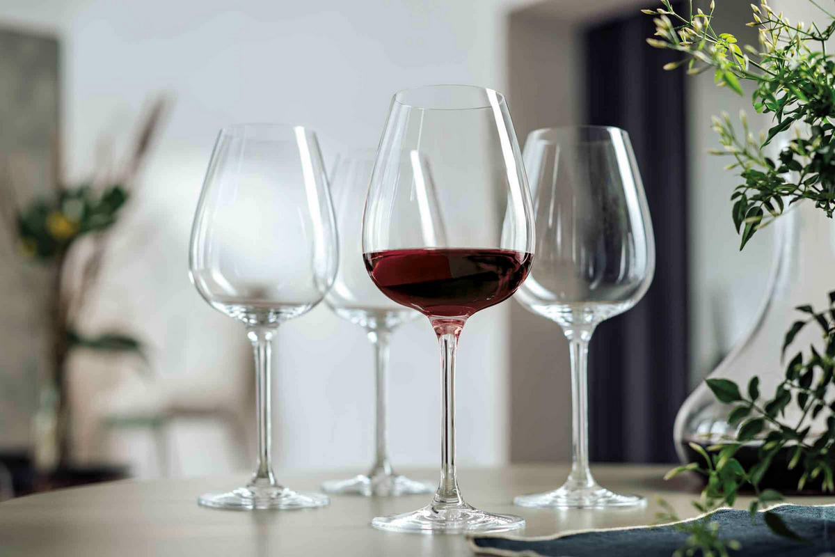 ROTWEINGLÄSER Purismo Wine transparent 200 ml 4er Set - Transparent, Glas (0.2L) - Villeroy & Boch