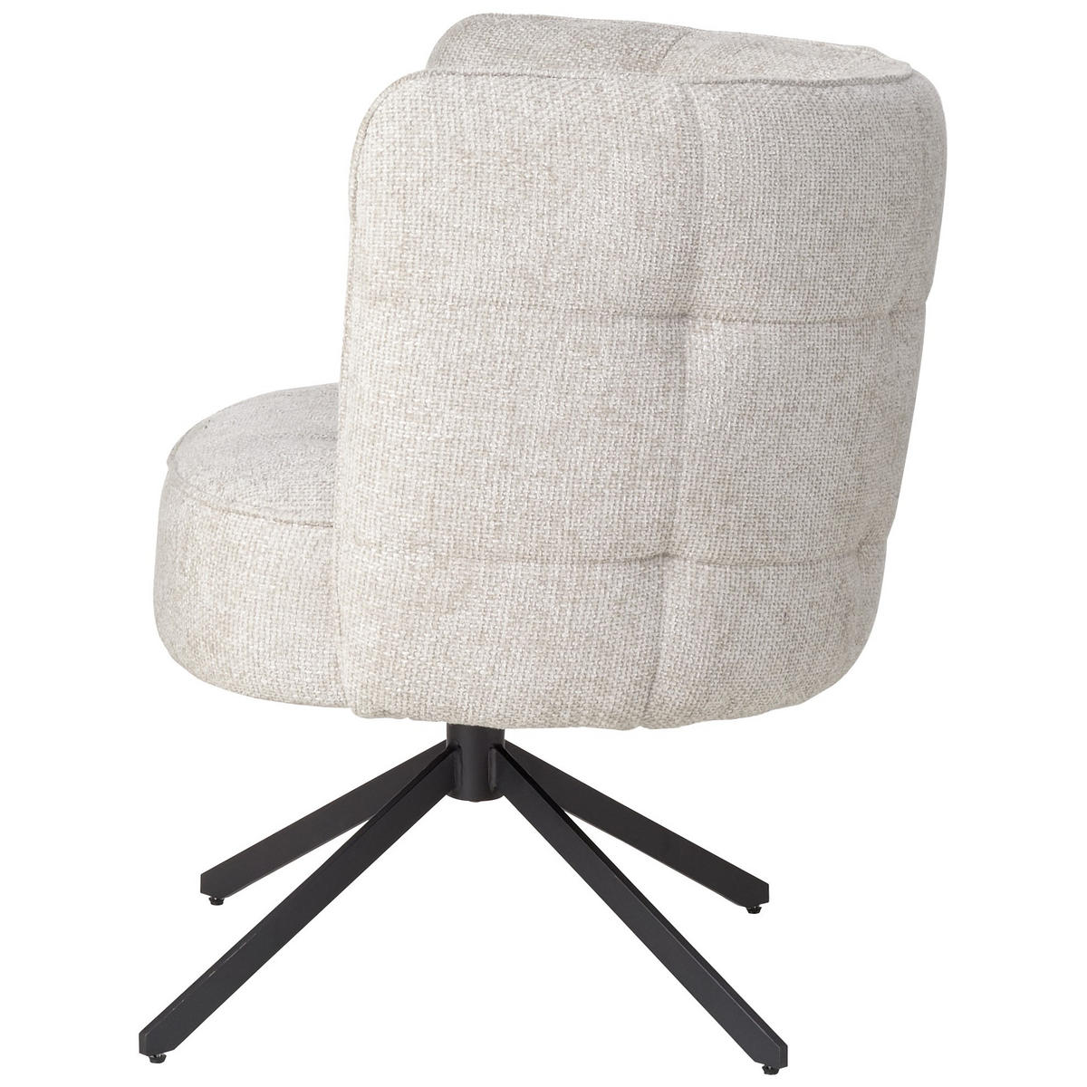 ESSZIMMERSTUHL Odin Beige 67/73/80cm - Beige, Textil (73/80/67cm) - PTMD Collection