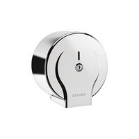 WC-PAPIERHALTER für Großrolle 200 m Edelstahl 1.4301 hochglanzpoliert - Weiß Hochglanz, Metall (23/14/24cm) - Delabie