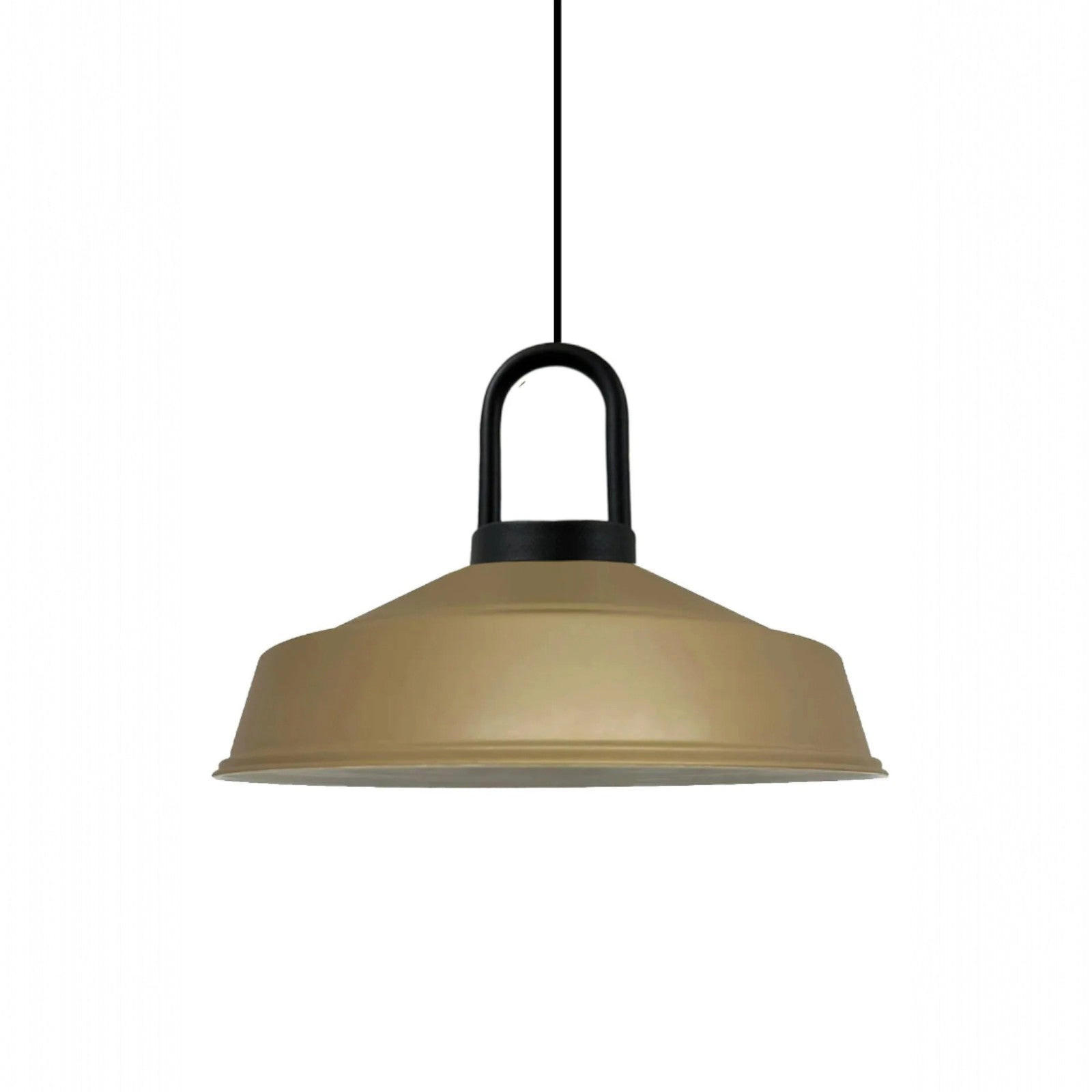 PENDELLEUCHTE SchwarzLocke - Beige, Metall (40/40/28cm) - Bamyum