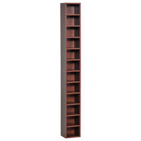 CD-REGAL DE-14399 12 Fächer, 175 cm Braun - Braun, Holzwerkstoff (20/175/21cm) - ComfortXL