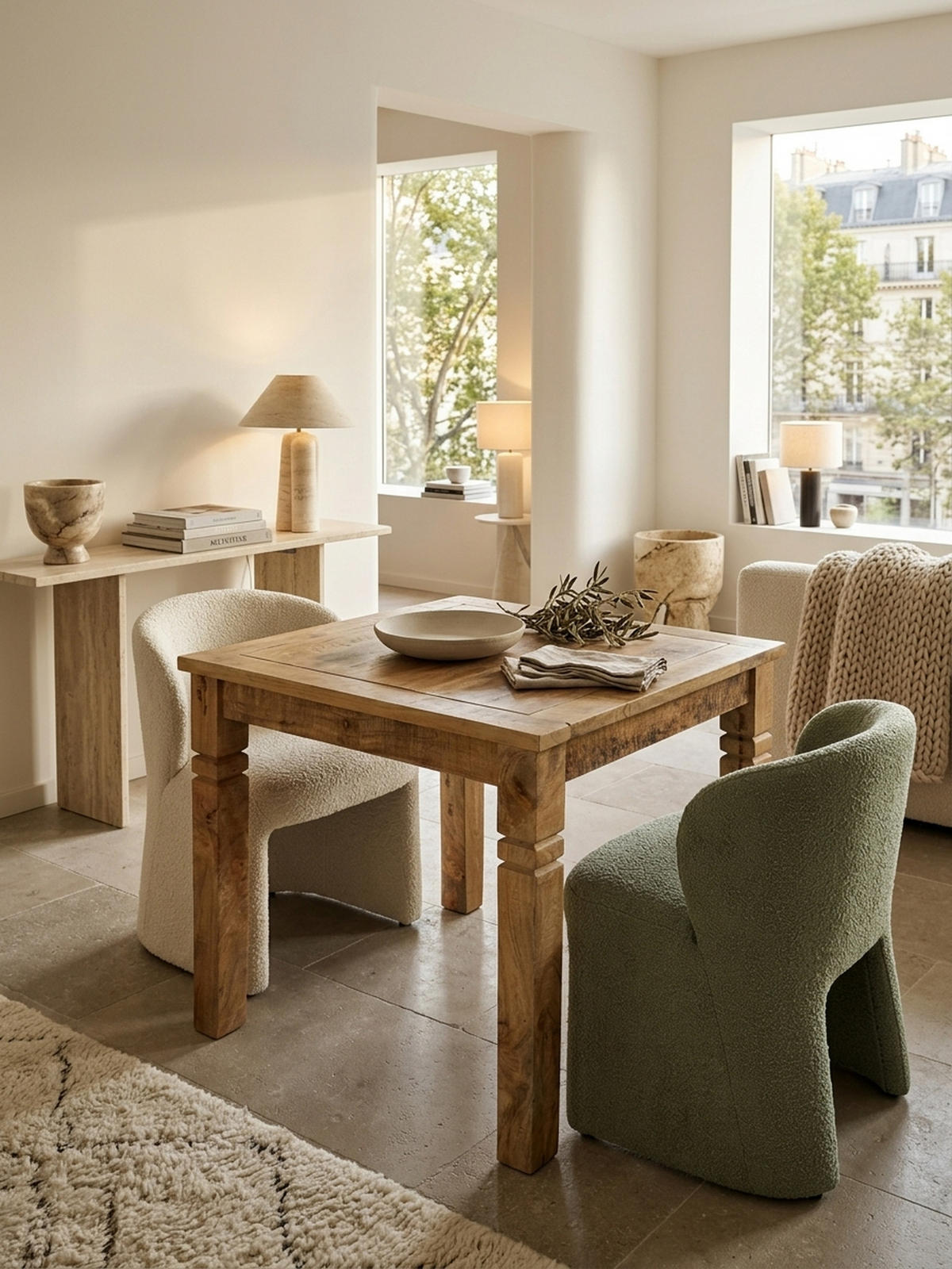 ESSTISCH Massivholz Quadratisch Landhausstil DIANA, Braun 80x80x76 cm - Braun, Holz (80/80/76cm) - KADIMA DESIGN