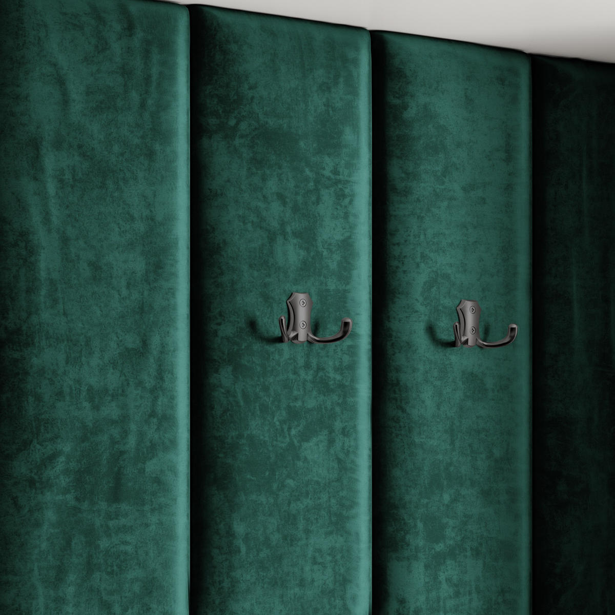 GARDEROBENSCHRANK REMA 150/240/60 cm Modern Garderobe-Set Eiche Wotan - Eiche Wotan/Schwarz, Holzwerkstoff (150/240/60cm) - MASSENO