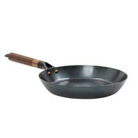 BRATPFANNE Steel Skillet für Camping und Outdoor ø 24 cm - Schwarz, Metall (29/29/10cm) - BAREBONES