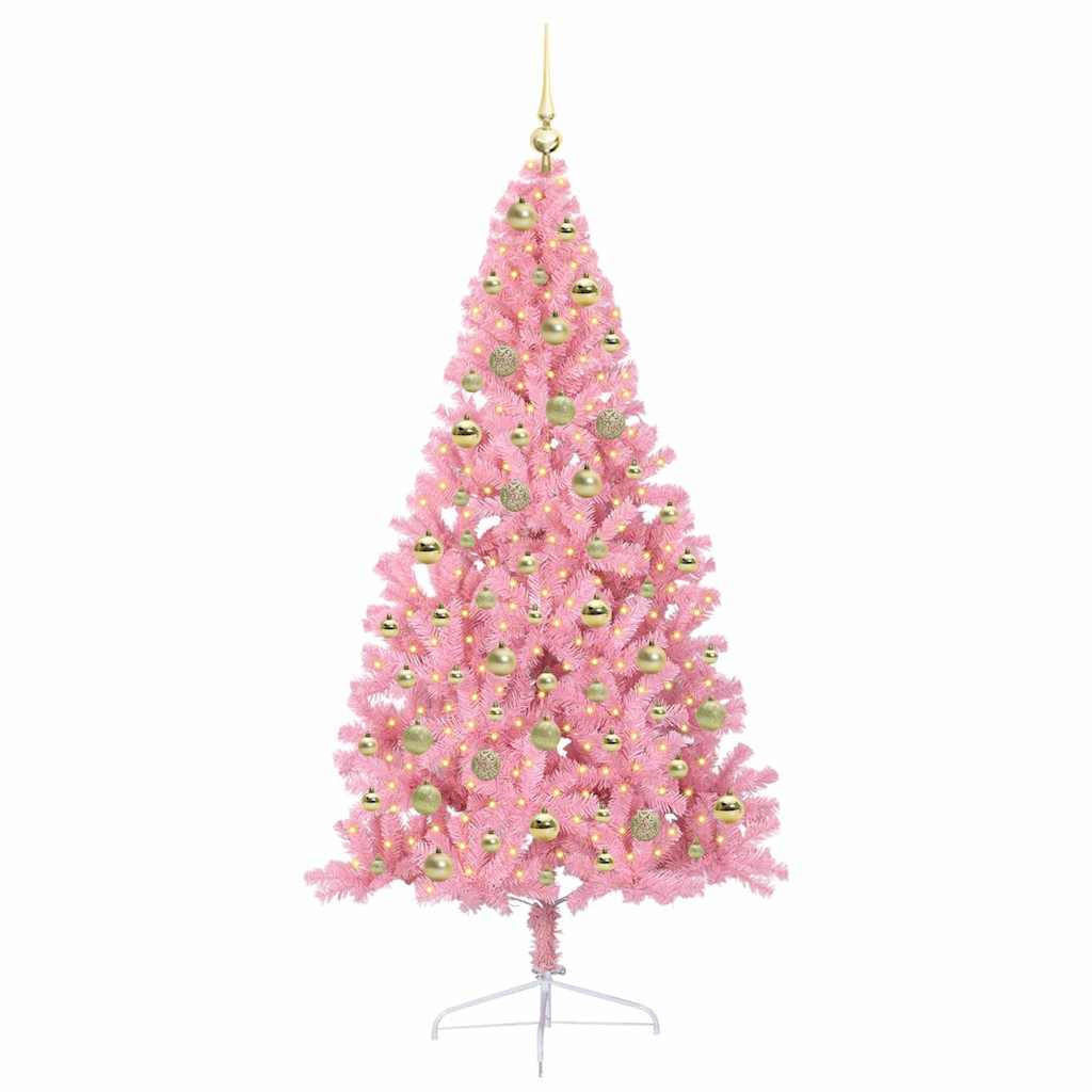 vidaXL Weihnachtsbaum Rosa 180 cm