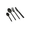 BESTECKSET 24-teilig Emund - Schwarz - Schwarz, Metall - Björn