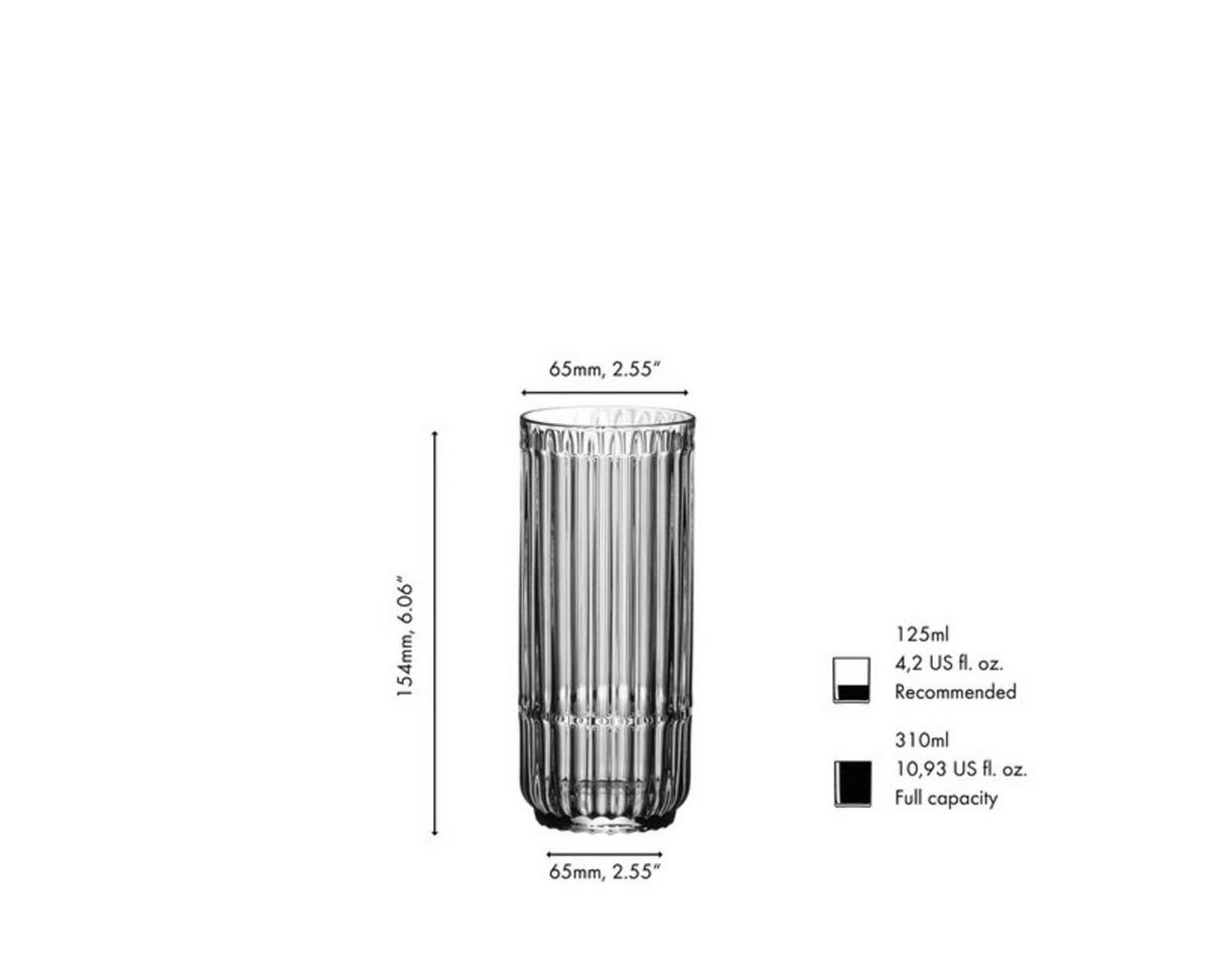 HIGHBALL GLÄSER Bar Rituals transparent 310 ml 2er Set - Transparent, Glas (310L) - Riedel