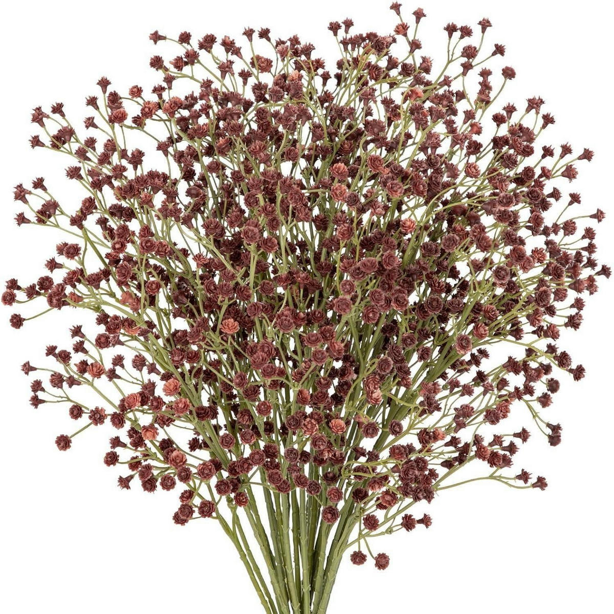 KUNSTBLUMEN Schleierkraut 10 Stück 60 cm Braun jetzt nur online ➤