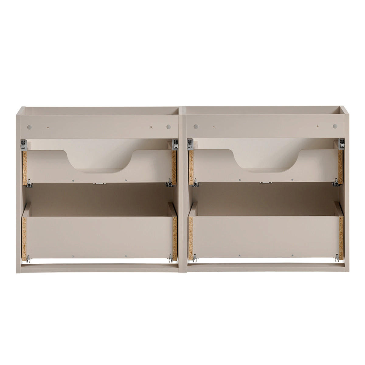 WASCHTISCHUNTERSCHRANK 120cm Manoa Kaschmir - Beige, Holzwerkstoff (120/57/40cm) - Petits-meubles