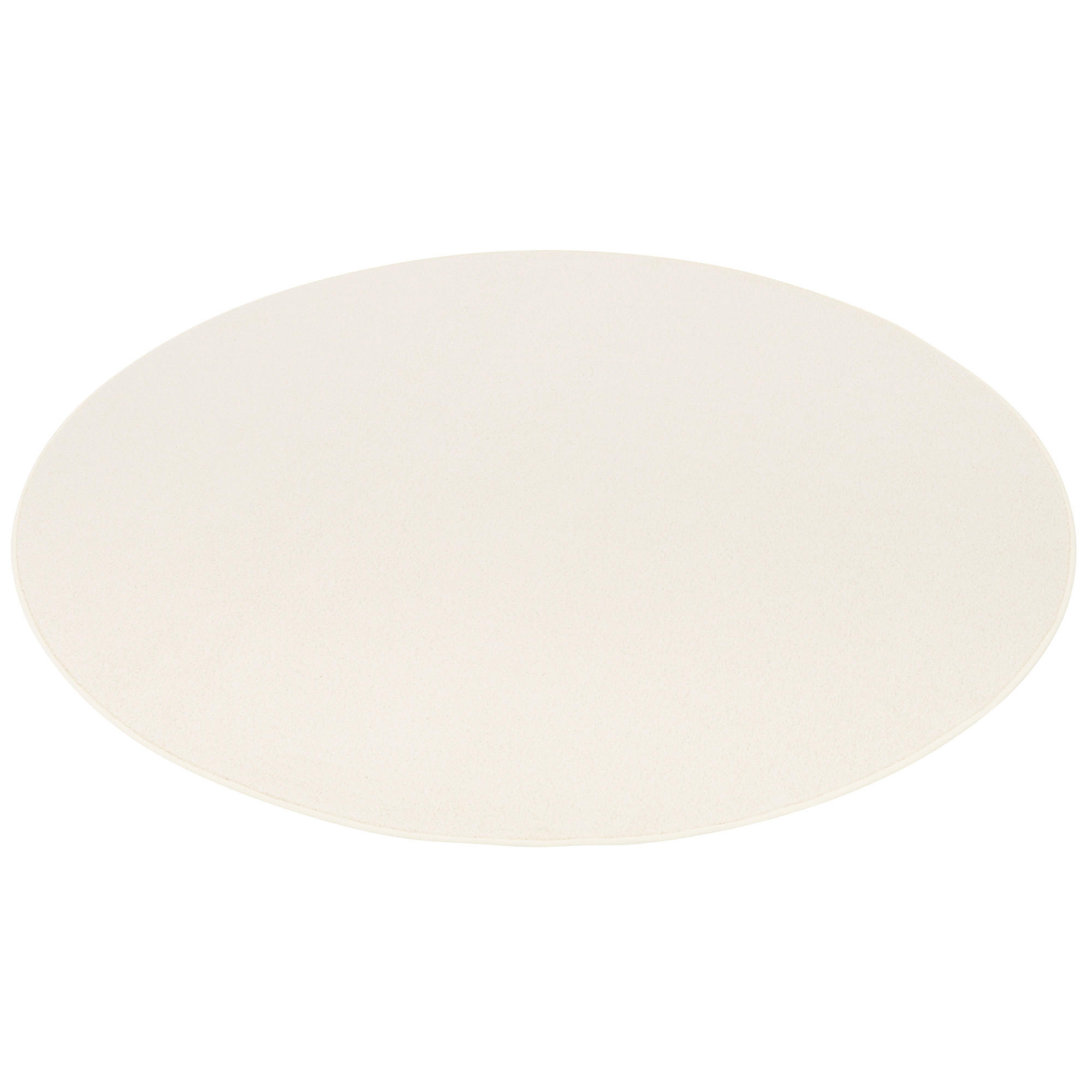 Thumbnail - Snapstyle Trend, Creme, Textil, Rund, 133x133 cm, Teppiche & Böden, Teppiche